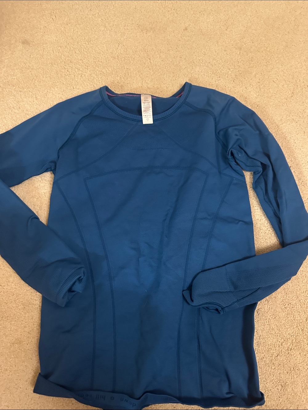 Ivivva Blue Long Sleeve Performance Top